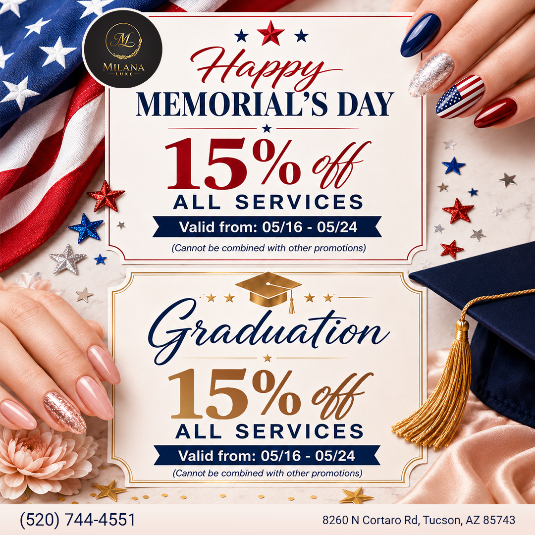 Special promotion at Milana Luxe Nail Spa 